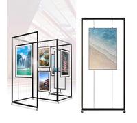 Chevalet Pour Affiche D'artiste De Mariage, Panneau D'affichage Marketing, Support Présentoir Affiche, Pour Présentations Affiches Présentoirs D'art Chevalet Mariage(1pcs,100x200cm/39.4x78.7in)