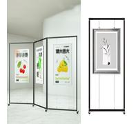 Chevalet Pour Affiche D'artiste De Mariage, Présentoir Mobile Pour Expositions D'art, Panneau D'affichage Marketing, Pour Mariage, Peinture, Spectacle(8pcs,60x150cm/23.6x59in)