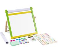 Chevalet pour enfants Tableau pour enfants Tableau blanc double face - idéal pour les enfants créatifs - durable et polyvalent
