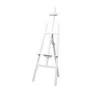 Chevalet réglable en bois de 140 cm pour expositions de peinture, présentoirs d'art et événements - Trépied portable parfait pour les artistes et les créatifs
