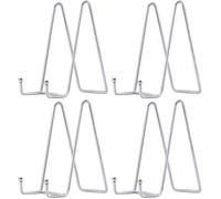 Chevalet Support Presentoir Porte Assiette - - - Couleur:argent - Matériau:fer - Taille:comme le montre l'image