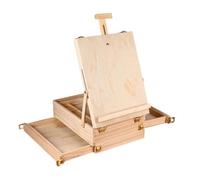 Chevalet Table avec Tiroir Léger, style to 2 | Robuste, Chevalet Bureau Pliable, Intégré, pour Atelier