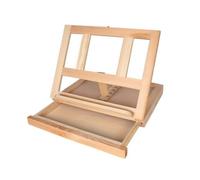 Chevalet Table avec Tiroir Robuste, style to 1 | Léger, Chevalet Table avec Boîte Rang, pour Atelier, Maison, Artistes, Étudiants