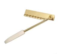 Chevalet trémolo haute performance TaiFor Lpiece pour guitares de jazz Pièces métalliques pour une meilleure jouabilité (doré)