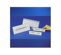 Chevalets porte nom plexi