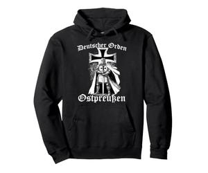 Chevalier Allemand Drapeau Hema Drapeau Buhurt Croix Sweat à Capuche