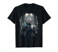 Chevalier Astronaute du Futur au Moyen Âge T-Shirt Graphique avec Valeur