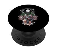 Chevalier Cavalier château Armure médiévale Enfant Cheval PopSockets PopGrip Adhésif