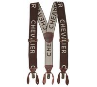 Chevalier - Chevalier Logo Suspenders - Bretelles - One Size - brown