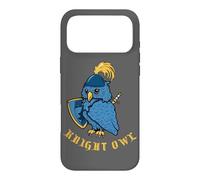 Chevalier Chouette drôle médiévale Jousting Ren Faire Coque pour iPhone 17 Pro Max