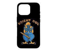 Chevalier Chouette drôle médiévale Ren Faire Jousting Coque pour iPhone 16 Pro
