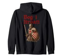 Chevalier croate - Dieu et Les Croates Sweat à Capuche