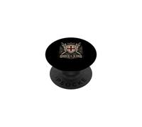 Chevalier croisé médiéval de l'ordre du Roi PopSockets PopGrip Adhésif