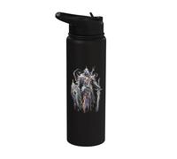 Chevalier Dark Fantasy Lord Armored du Vide Stainless Steel Insulated Water Bottle