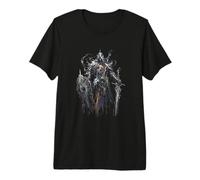 Chevalier Dark Fantasy Lord Armored du Vide T-Shirt Haut de Gamme