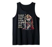 Chevalier de la Bible Chrétienne Templier Femme Dire Seigneur Débardeur