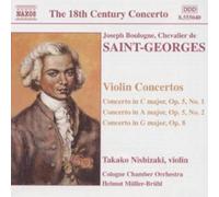 Chevalier de Saint-Georges – Concertos pour violon – CD – NAXOS
