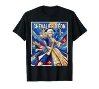 Chevalier d'Éon - Diplomate français Soldat Espion France Histoire T-Shirt