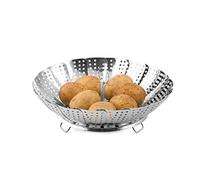 CHEVALIER DIFFUSION Cuit Vapeur Marguerite INOX avec Tige télescopique 18-27cm