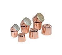 Chevalier Diffusion - Un Vrai moule à cannelé en cuivre Bouchée Ø 3,5 cm