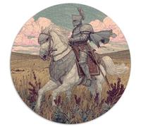 Chevalier en Armure étincelante | pour Adultes || 1000pcs (67.5x67.5cm) Puzzles Jeux ÉduChatifs Puzzles De Décoration Intérieure