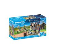 Playmobil 71447 Novelmore : Chevalier et décorations de fête - Embarquez pour Un Voyage passionnant dans Le Monde des Chevaliers - Dès 4 Ans