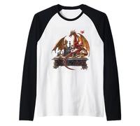 Chevalier Et Dragon Échecs Combat Manche Raglan