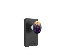 Chevalier Fantastique épique Un héros dans l'ombre PopSockets PopWallet pour MagSafe