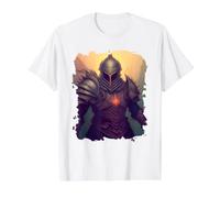 Chevalier Fantastique épique Un héros dans l'ombre T-Shirt Graphique avec Valeur