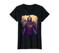 Chevalier Fantastique épique Un héros dans l'ombre T-Shirt Graphique avec Valeur