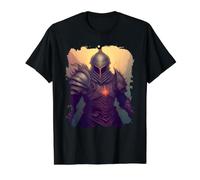 Chevalier Fantastique épique Un héros dans l'ombre T-Shirt Graphique avec Valeur