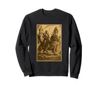 Chevalier médiéval dragon fantaisie art mythe cavalier Sweatshirt