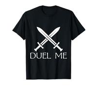 Chevalier médiéval européen Duel Me Sword Fighting T-Shirt