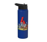 Chevalier médiéval pour garçon de 4 ans Stainless Steel Insulated Water Bottle