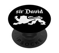 Chevalier médiéval Sir David PopSockets PopGrip Adhésif