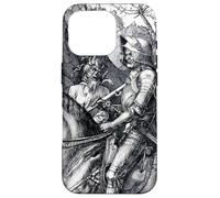 Chevalier, Mort et Diable Albrecht Durer Art Gothique Coque pour iPhone 16 Pro