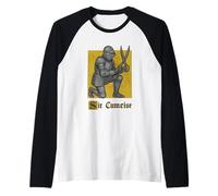 Chevalier Sir Cumcise Jeu de Mots médiéval drôle Manche Raglan