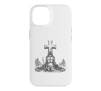 Chevalier templier à Genoux à la Croix chrétienne Coque pour iPhone 14