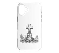 Chevalier templier à Genoux à la Croix chrétienne Coque pour iPhone 16 Plus