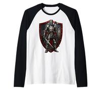 Chevalier Templier Chrétien Guerrier de Dieu Croisé Manche Raglan