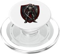 Chevalier Templier Chrétien Guerrier de Dieu Croisé PopSockets PopGrip pour MagSafe