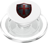 Chevalier Templier Chrétien Guerrier de Dieu Croisé PopSockets PopGrip pour MagSafe