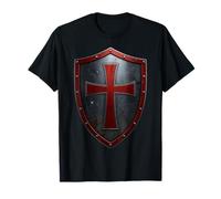 Chevalier Templier Chrétien Guerrier de Dieu Croisé T-Shirt