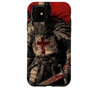 Chevalier Templier Chrétien Guerrier de Dieu Crusader Cadeau Coque pour iPhone 11