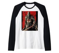 Chevalier Templier Chrétien Guerrier de Dieu Crusader Cadeau Manche Raglan