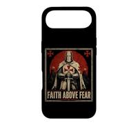 Chevalier Templier Foi au-Dessus de la Peur Croix chrétienne Coque pour iPhone Air