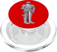 Chevalier templier médiéval de la Renaissance et Guerrier sacré PopSockets PopGrip pour MagSafe