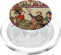 Chevalier Victorien, Art médiéval du 14ème siècle PopSockets PopGrip pour MagSafe