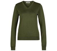 Chevalier - Women's Blaise V-Neck Merino Pullover - Pull en laine mérinos - 38 - pine green