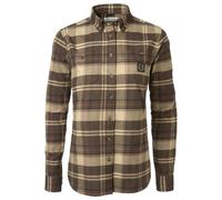 Chevalier - Women's Heron Flannel Shirt - Chemise - 36 - soil brown checked